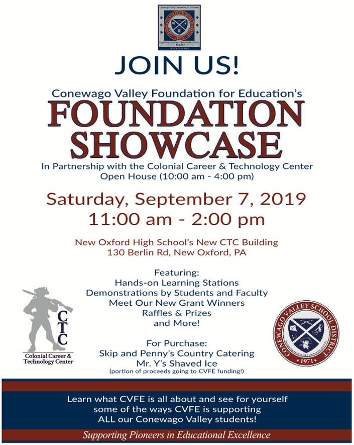 CVFE Foundation Showcase - Colonial Career and Technology Center